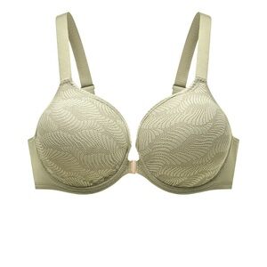 NWT Understance Esther Bra - 36H, green - Flex Underwire, Front-Closure, Lined